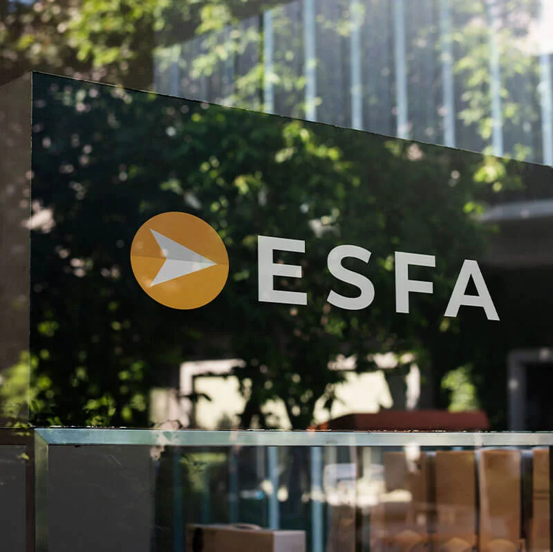 ESFA - Up web portfolio